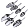 DF99784 1.2mm straight handle ice spatula, non-magnetic stainless steel thickened ice spatula, mostly used for tea, grains, mixed grains, milk tea, ice spatula DF TRADING HOUSE details Picture